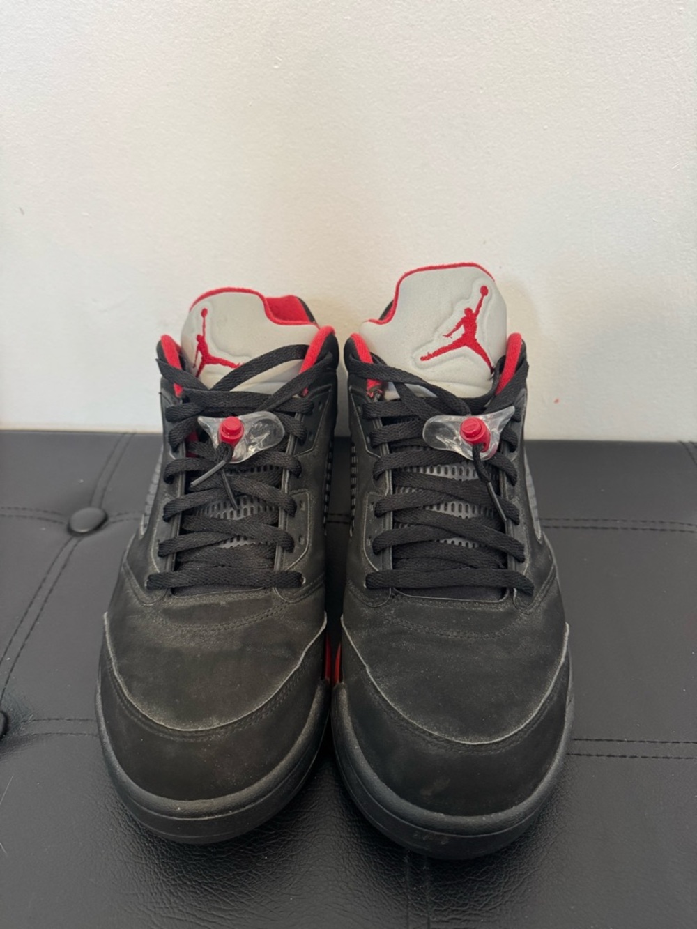 Jordan 5 alternate 90 Men’s Black and Red Retro Sneakers